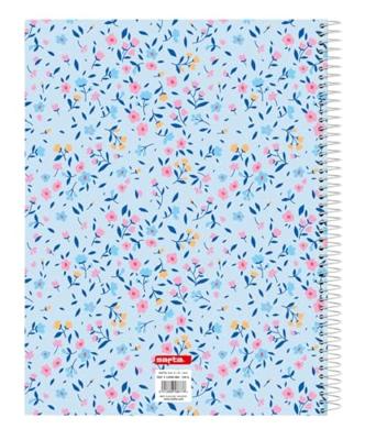 Notitieboekje Vicky Martín Berrocal Paraíso Blauw Roze A4 120 Lakens