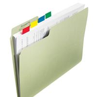 Post-it Index standaard, ft 25,4 x 43,2 mm, blister met 3 kleuren, 20 tabs per kleur - thumbnail
