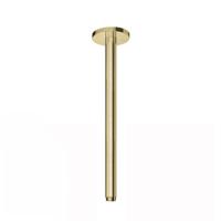 Plafondbuis Hotbath Cobber Rond 30 cm Geborsteld Messing PVD - thumbnail