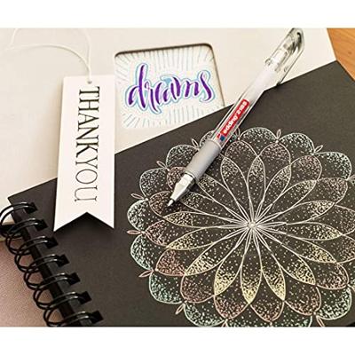 Edding gelroller 2185, etui met 5 stuks in geassorteerde kleuren