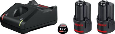 Bosch Blauw Starterset Advanced - 2 x GBA 12V 3.0Ah + GAL 12V-40 Professional - 1600A019RD