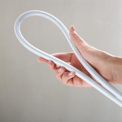 Hansgrohe Designflex doucheslang textiel 200 cm, mat wit