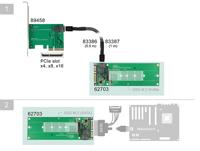 DeLOCK Converter SATA 22P > M.2 NGFF-8643 serial-ata controller - thumbnail