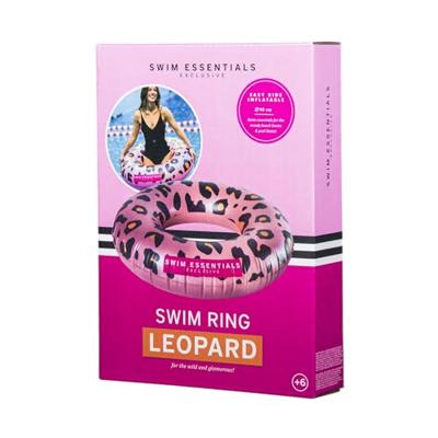 Opblaasbare Zwemband Panterprint Roze