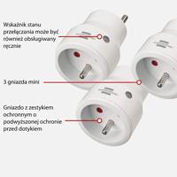 Brennenstuhl Comfort-Line Mini-Schakelaarset | 3x IP20 | FR - 1507071 - thumbnail