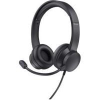 Trust HS-201 Over Ear headset Kabel Stereo Zwart Computer - thumbnail