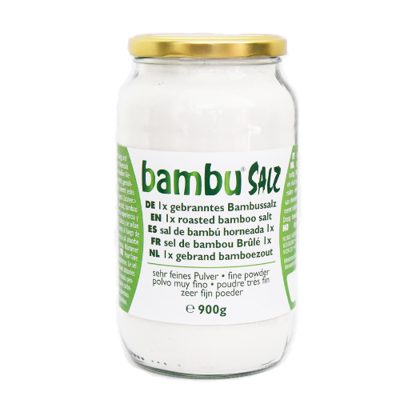 Bambu Salz Bamboezout zeer fijn 1x gebrand 900 Gram