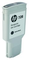 HP Inktcartridge 728 Origineel Matzwart 300 ml F9J68A 1 stuk(s) - thumbnail