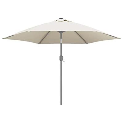 VidaXL Vervangingsdoek voor parasol 300 cm wit VidaXL Vervangingsdoek voor parasol 300 cm wit