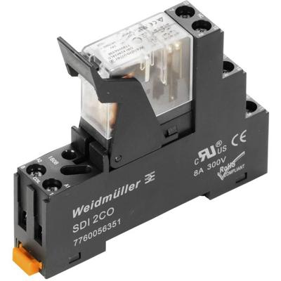 Weidmüller DRIKIT 12VDC 2CO LD Koppelrelais 12 V/DC 5 A 2x wisselcontact 10 stuk(s)