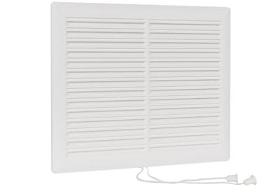 Nedco schuifrooster luxe 250 x 200 mm wit met koord