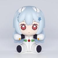 Neon Genesis Evangelion: Rebuild of Evangelion Huggy Good Smile Chibi Figure Rei Ayanami: Long Hair Ver. 7 cm - thumbnail