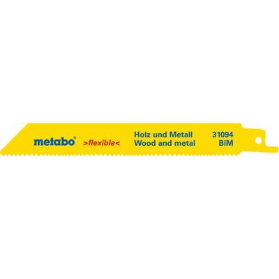 Metabo 628246000 25 Zaalzaagbladerhout+metaal150 25 stuk(s)