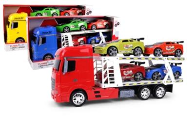 Transportwagen - TURBO CHALLENGE - Interventievoertuigen - 1/24 - Frictievoertuig - Willekeurige kleur - thumbnail