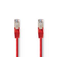 CAT5e SF/UTP-Netwerkkabel | RJ45 Male - RJ45 Male | 5,0 m | Rood - thumbnail