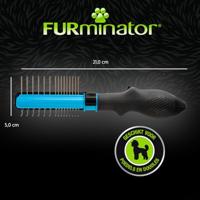 FURminator 2 in 1 - furminator voor het verwijderen van klitten en styling voor honden - thumbnail