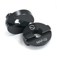 Sunwayfoto Manfrotto Ballhead adapter sunken top MAP-02 - thumbnail