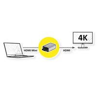ROLINE GOLD HDMI-adapter, HDMI Female - HDMI Mini Male - thumbnail