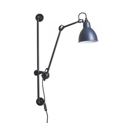 DCW Editions Lampe Gras N210 Round Wandlamp - Blauw DCW Editions Lampe Gras N210 Round Wandlamp - Blauw