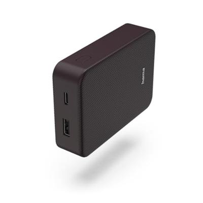 Hama Colour 10 Power Pack 10000 mAh 2 Outputs:USB-C USB-A Powerbank Paars - thumbnail