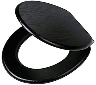 Tiger soft-close toiletbril blackwash mdf zwart 252030746