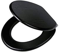Tiger soft-close toiletbril blackwash mdf zwart 252030746 - thumbnail