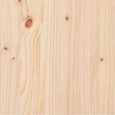 Bedframe zonder matras massief hout 200x200 cm