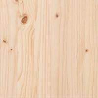 Bedframe zonder matras massief hout 200x200 cm - thumbnail