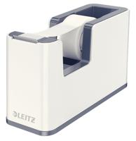 Leitz Plakbanddispenser WOW Duo Colour Wit, Grijs Rolbreedte (max.): 19 mm Rollengte (max.) 33 m - thumbnail