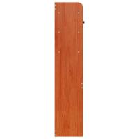 Hoofdbord met opbergruimte 100 cm massief grenenhout wasbruin - thumbnail