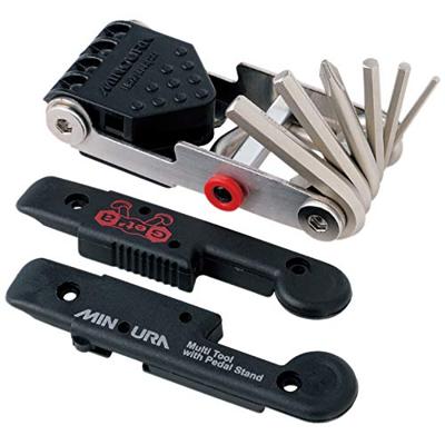Minoura pedaal-standaard get'a (hps-9) incl. gereedschapset