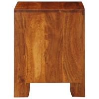 Nachtkastje 40x35x45 cm massief acaciahout - thumbnail