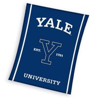 Yale Fleece plaid 150 x 200 cm blauw - thumbnail