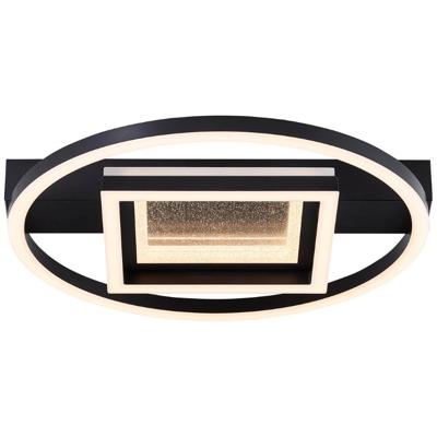 Brilliant PlafondlampQueens rond met vierkant - G92902A06