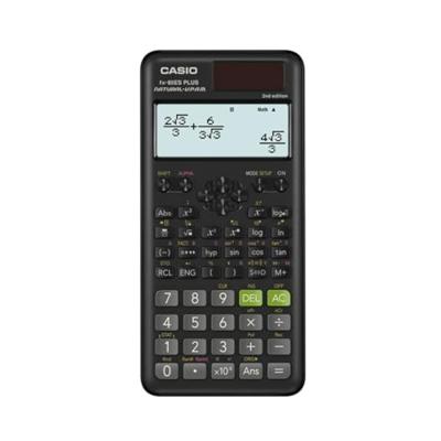 CASIO WETENSCHAPPELIJKE REKENMACHINE FX-85ESPLUS-2 B, 252 FUNCTIES, 77X162MM, KARTON, ZWART