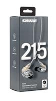Shure SE215 PRO bedrade oordopjes - Professionele geluidsisolerende oortelefoons, helder geluid en diepe bas, enkele dynamische microdriver, veilige pasvorm in ear monitor, plus draagtas en passet - - thumbnail
