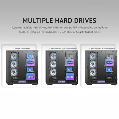 Antec C7 Midi-tower PC-behuizing Zwart - thumbnail