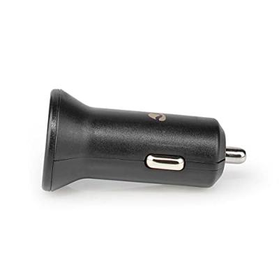 Nedis CCHAU480ABK Auto-oplader 4,8 A 2 Uitgangen Usb-a Zwart - thumbnail