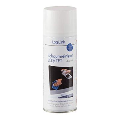 LogiLink RP0012 Metaal/plastics Spray voor apparatuurreiniging 400ml computerreinigingskit LogiLink RP0012 Metaal/plastics Spray voor apparatuurreiniging 400ml computerreinigingskit