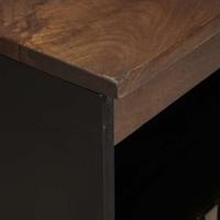 Dressoir Bruin 60 x 33 x 75 cm massief mangohout - thumbnail