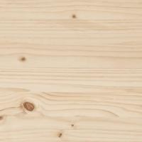 Tuinstoel met kussens massief grenenhout - thumbnail