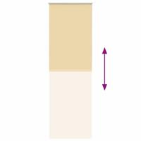 Rolgordijn verduisterend 85x230cm stofbreedte 80,7 cm polyester - thumbnail