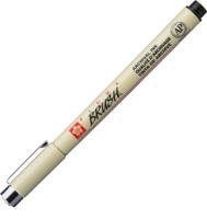 Sakura bruhspen Pigma Brush, zwart - thumbnail