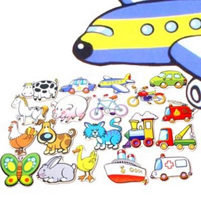 Simply for Kids Houten Magnetische Figuren 20stuks Simply for Kids Houten Magnetische Figuren 20stuks