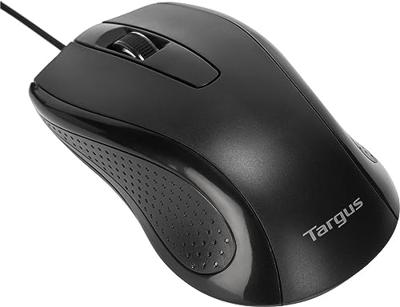 Targus AMU81AMGL Muis USB Optisch Zwart 3 Toetsen 1000 dpi