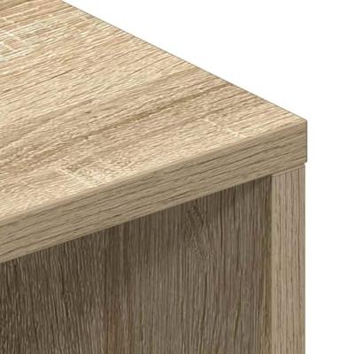 Tv-meubel 100x40x40 cm bewerkt hout sonoma eikenkleurig Tv-meubel 100x40x40 cm bewerkt hout sonoma eikenkleurig