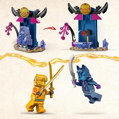 LEGO 71804 NINJAGO Arins vechtrobot, Ninjaspeelgoed met Arin minifiguren met mini-Katana en robots - thumbnail