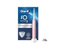 Elektrische tandenborstel - ORAL-B - iO3 - Roze - 3D oscillo-rotatie/pulsatie - Werkt op batterijen - thumbnail