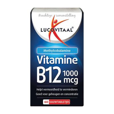 Lucovitaal Vitamine B12 1000mcg Kauwtabletten