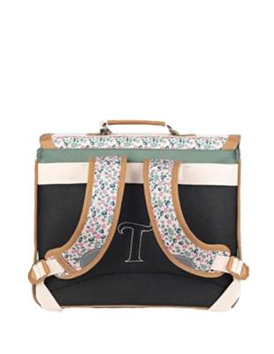 Schooltas Iris Tann's groen, bedrukt